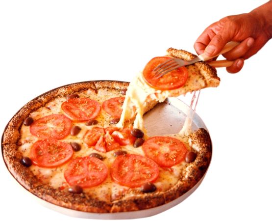 Os sabores das pizzas engajados na corrente do bem