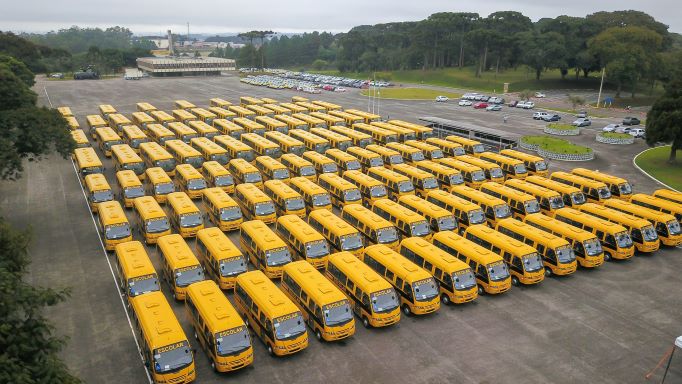 VOLARE entrega 70 micro-ônibus para o Paraná